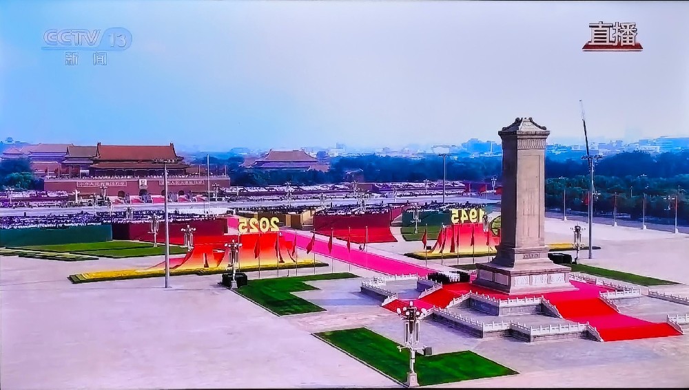 致敬大国重器，锤炼能源精兵 (组织观看阅兵仪式)